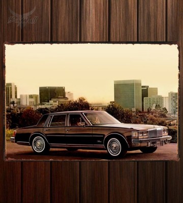 Металлическая табличка Cadillac Seville Elegante